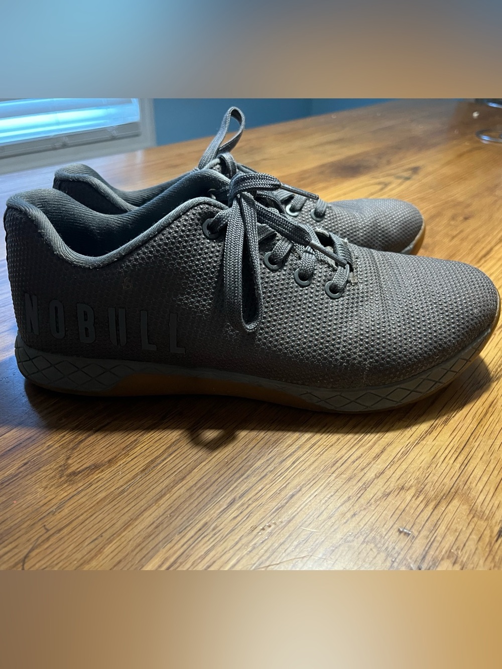 NOBULL Outwork Training Shoes | Women's 9.5 / Men's 8 | Gray